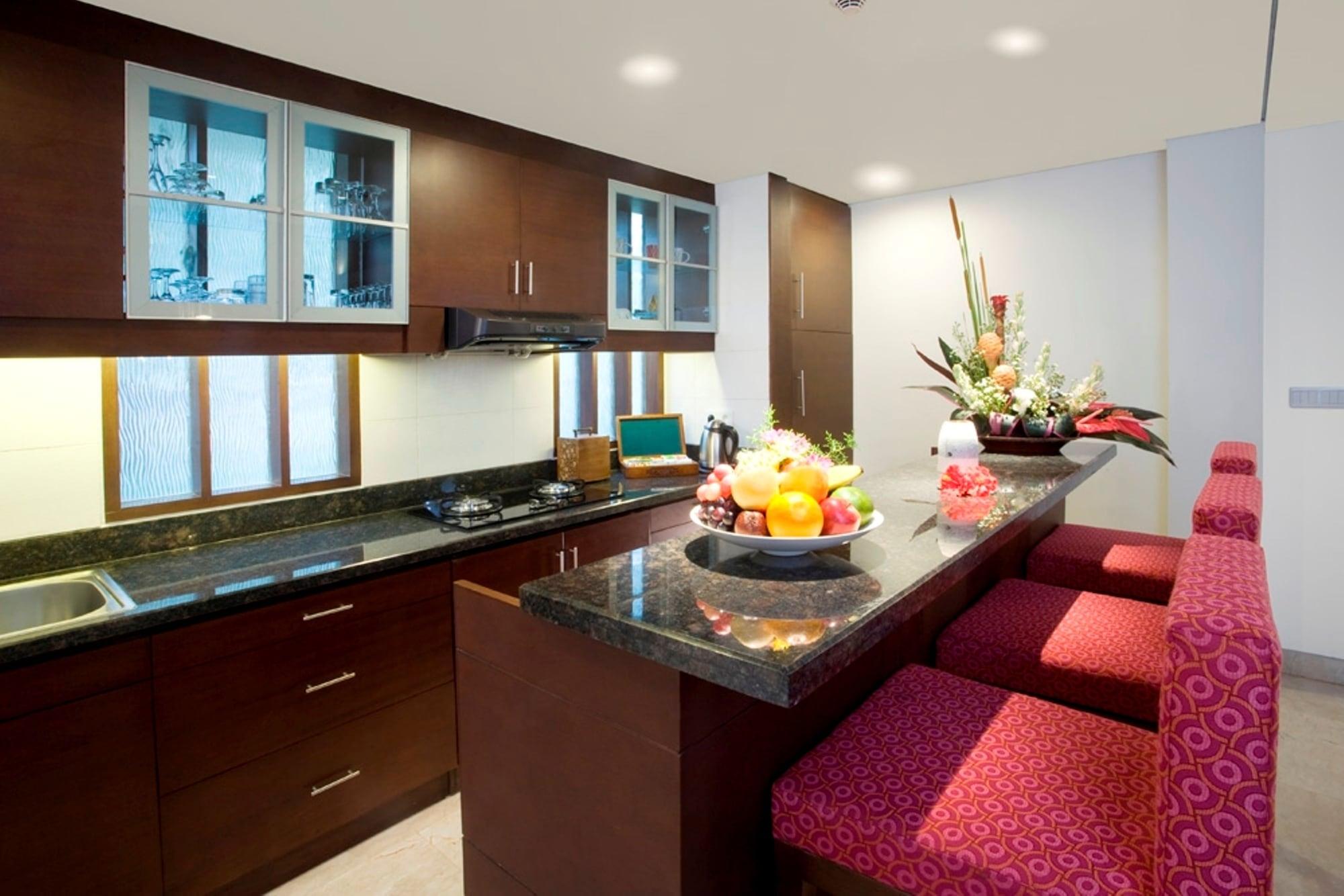 Prama Sanur Beach Bali Kültér fotó A modern kitchen